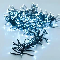 KOOPMAN Guirlande lumineuse 8,40 m 1152 LED câble noir Boa Blanc froid Blanc Froid - câble noir Clearance