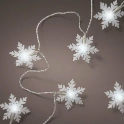 KAEMINGK Guirlande lumineuse 4,60 m 24 LED Flocon de neige Blanc froid Online