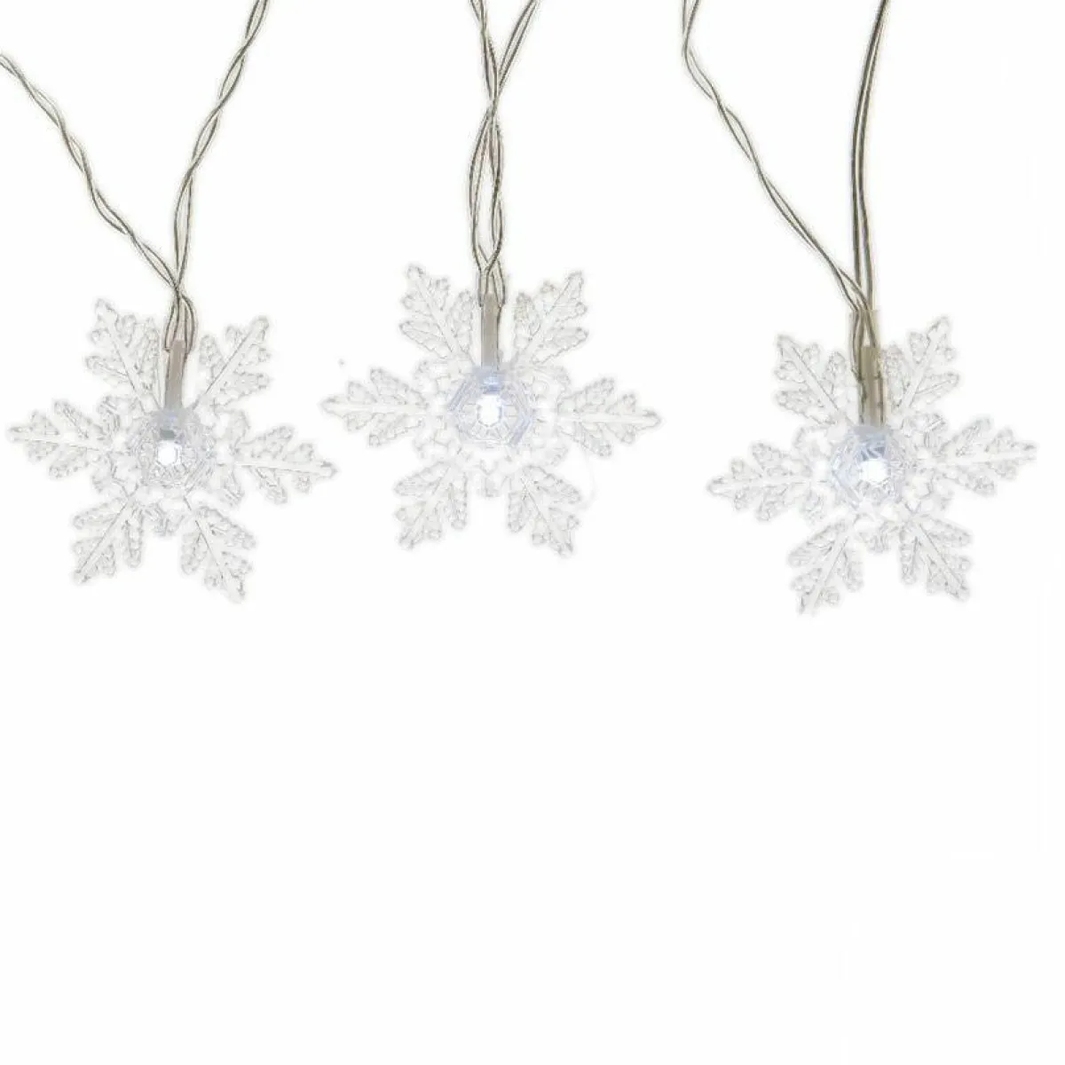 KAEMINGK Guirlande lumineuse 4,60 m 24 LED Flocon de neige Blanc froid Online