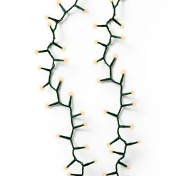 KAEMINGK Guirlande lumineuse 45 m 2000 LED câble vert Luxe Blanc chaud doré Blanc chaud doré - câble vert Discount
