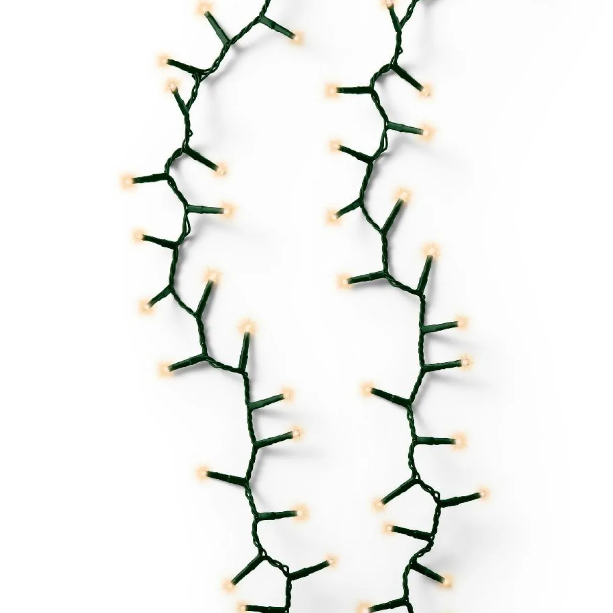 KAEMINGK Guirlande lumineuse 45 m 2000 LED câble vert Luxe Blanc chaud doré Blanc chaud doré - câble vert Discount