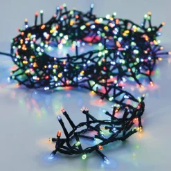 KAEMINGK Guirlande lumineuse 16 m 750 LED câble vert Luxe Multicouleur Multicolore - câble vert Sale