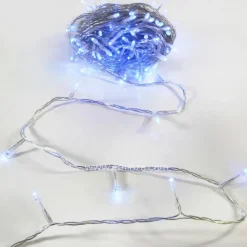 Feeric Lights & Christmas Guirlande lumineuse 30 m 300 LED câble transparent Timer Bleu Bleu - câble Transparent Clearance