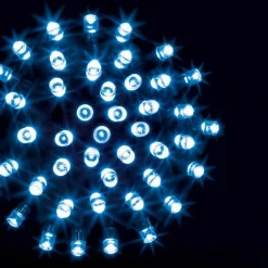 Feeric Lights & Christmas Guirlande lumineuse 30 m 300 LED câble transparent Timer Bleu Bleu - câble Transparent Clearance