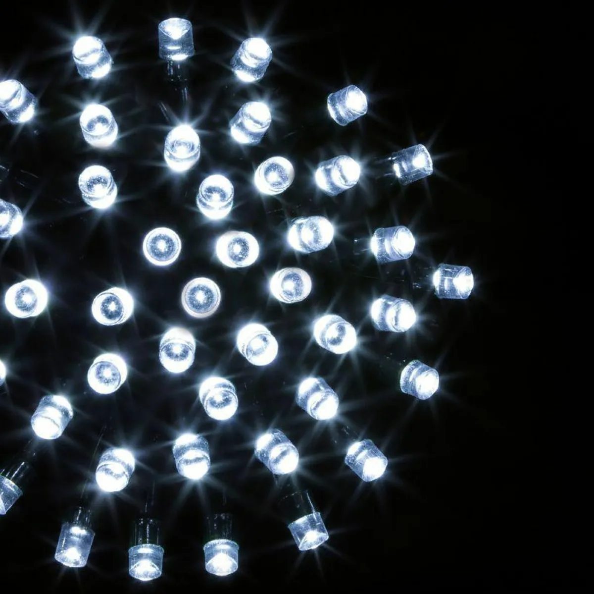 Feeric Lights & Christmas Guirlande lumineuse 50 m 500 LED câble vert Timer Blanc froid Blanc Froid - câble vert Online