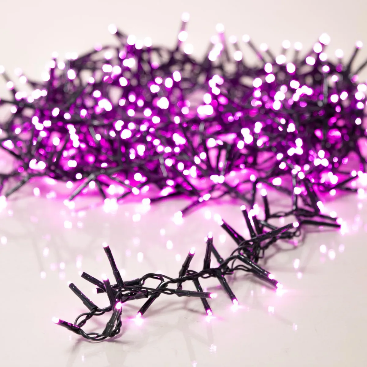 KAEMINGK Guirlande lumineuse 11 m 500 LED câble vert Luxe Rose Rose - câble vert Clearance