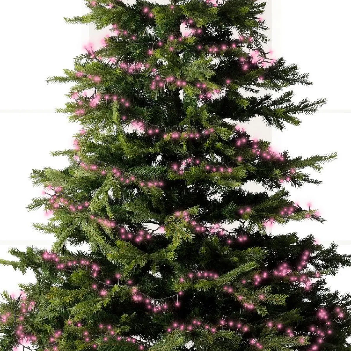 KAEMINGK Guirlande lumineuse 11 m 500 LED câble vert Luxe Rose Rose - câble vert Clearance