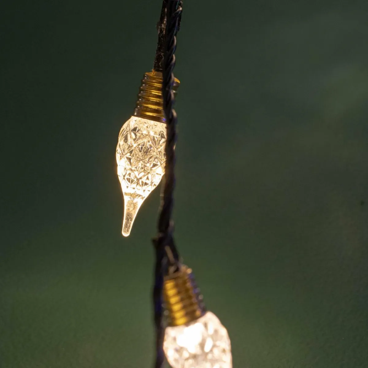 KAEMINGK Guirlande lumineuse 18 m 180 LED câble transparent Vintage Blanc chaud Blanc Chaud - câble transparent