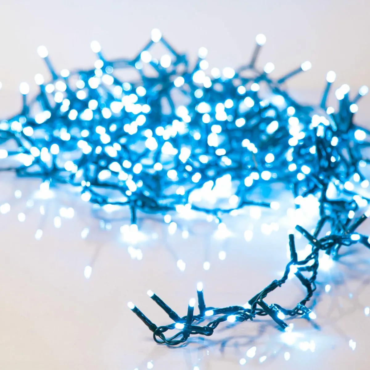 KAEMINGK Guirlande lumineuse 11 m 500 LED câble vert Luxe Bleu Bleu - câble vert Discount