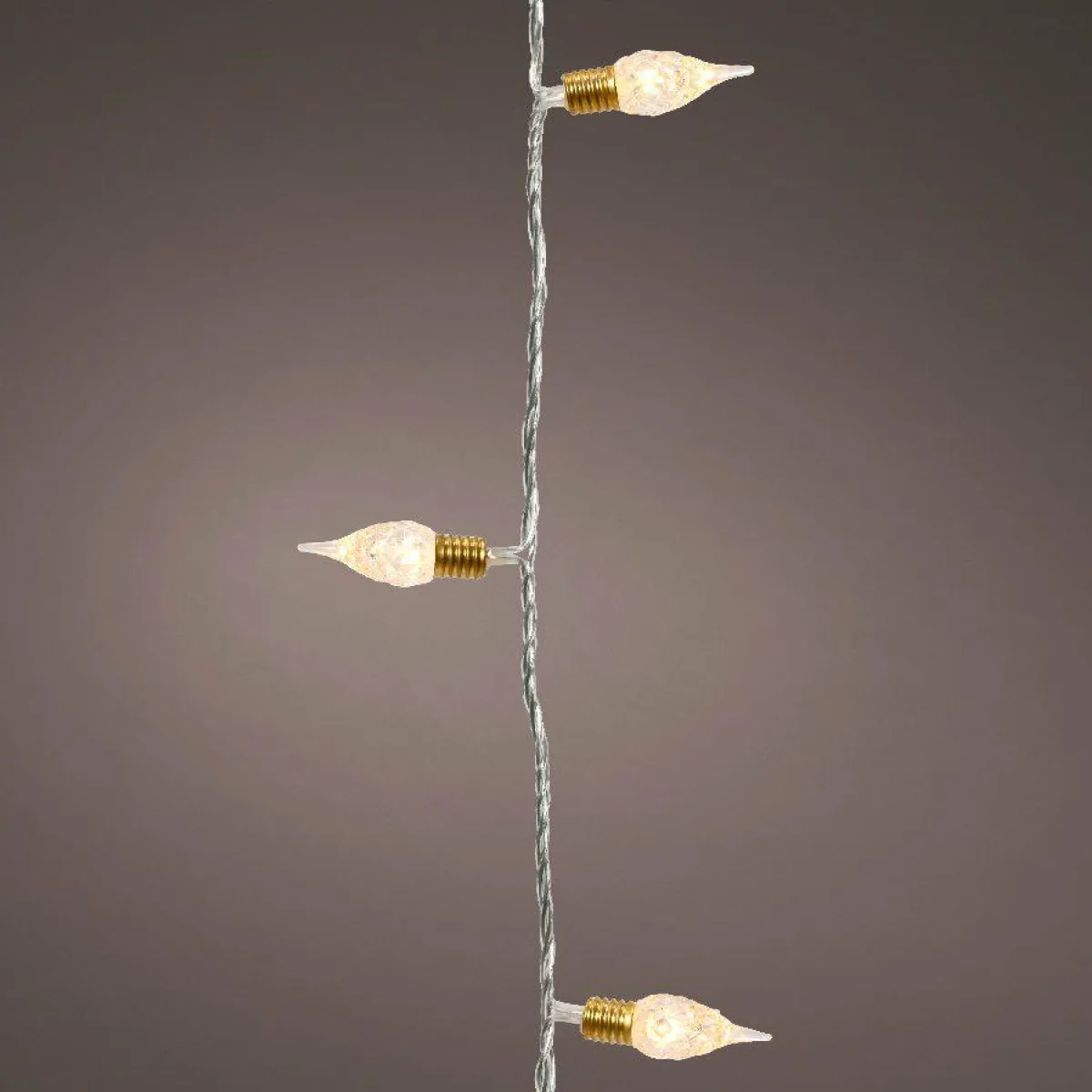 KAEMINGK Guirlande lumineuse 12 m 120 LED câble transparent Vintage Blanc chaud Blanc Chaud - câble transparent Discount