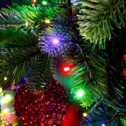 KAEMINGK Guirlande lumineuse 34 m 1500 LED câble vert Luxe Multicouleur Multicolore - câble vert Best