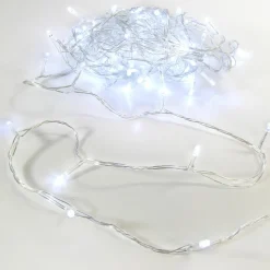 Feeric Lights & Christmas Guirlande lumineuse 50 m 500 LED câble transparent Timer Blanc froid Blanc Froid - câble transparent Sale