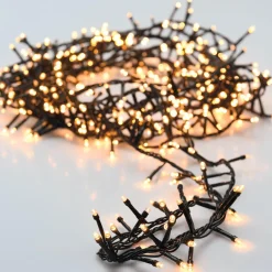 KAEMINGK Guirlande lumineuse 16 m 750 LED câble vert Luxe Blanc chaud doré Blanc chaud doré - câble vert