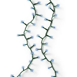 KAEMINGK Guirlande lumineuse 22,5 m 1000 LED câble vert Luxe Bleu Bleu - câble vert