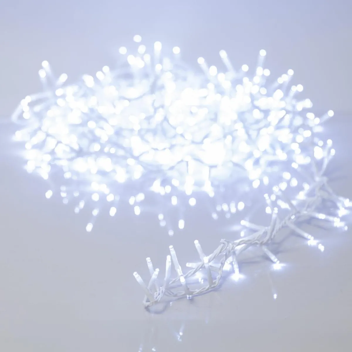 KAEMINGK Guirlande lumineuse 11 m 500 LED câble blanc Luxe Blanc froid Blanc Froid - câble blanc Outlet