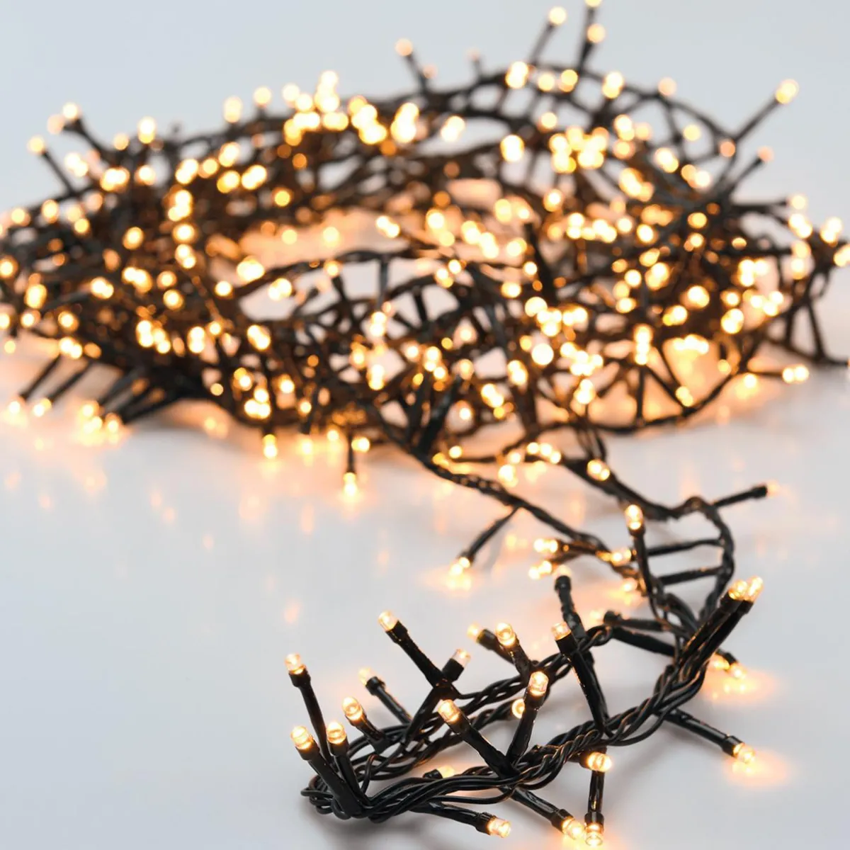 KAEMINGK Guirlande lumineuse 22,50 m 1000 LED câble vert Luxe Blanc chaud doré Blanc chaud doré - câble vert Outlet