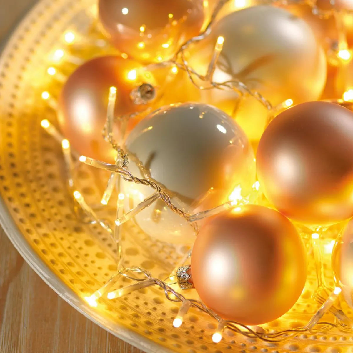 KAEMINGK Guirlande lumineuse 22,50 m 1000 LED câble transparent Luxe Blanc chaud Blanc Chaud - câble transparent Best