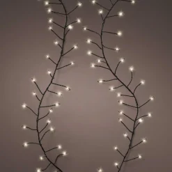 KAEMINGK Guirlande lumineuse 12 m 960 Micro LED câble noir Luxe Blanc chaud Blanc Chaud - câble noir New
