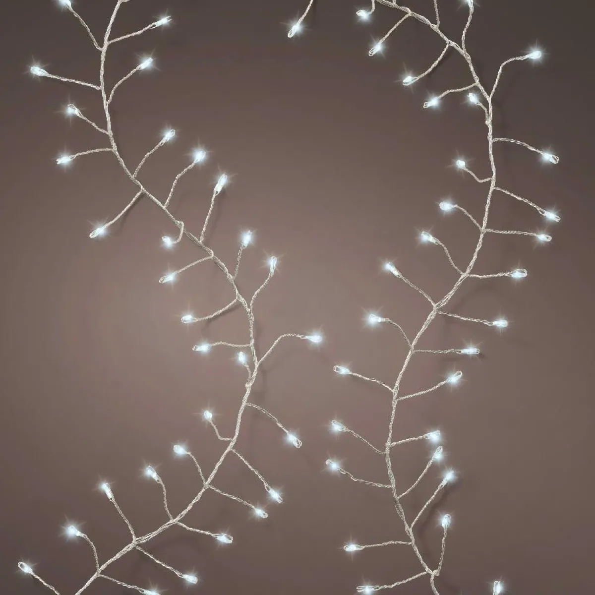 KAEMINGK Guirlande lumineuse 12 m 960 Micro LED câble argent Luxe Blanc froid Blanc Froid - câble argent New