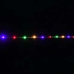 BLACHERE Guirlande lumineuse 10 m 100 Micro LED câble transparent Super brillante Multicolore Best