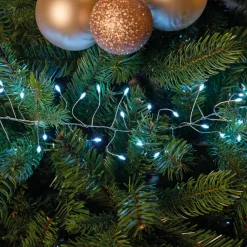KAEMINGK Guirlande lumineuse 6 m 480 Micro LED câble argent Luxe Blanc froid Blanc Froid - câble argent Clearance
