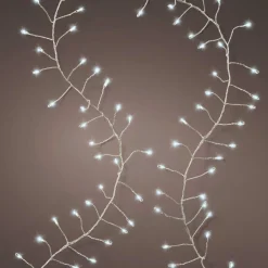 KAEMINGK Guirlande lumineuse 6 m 480 Micro LED câble argent Luxe Blanc froid Blanc Froid - câble argent Clearance
