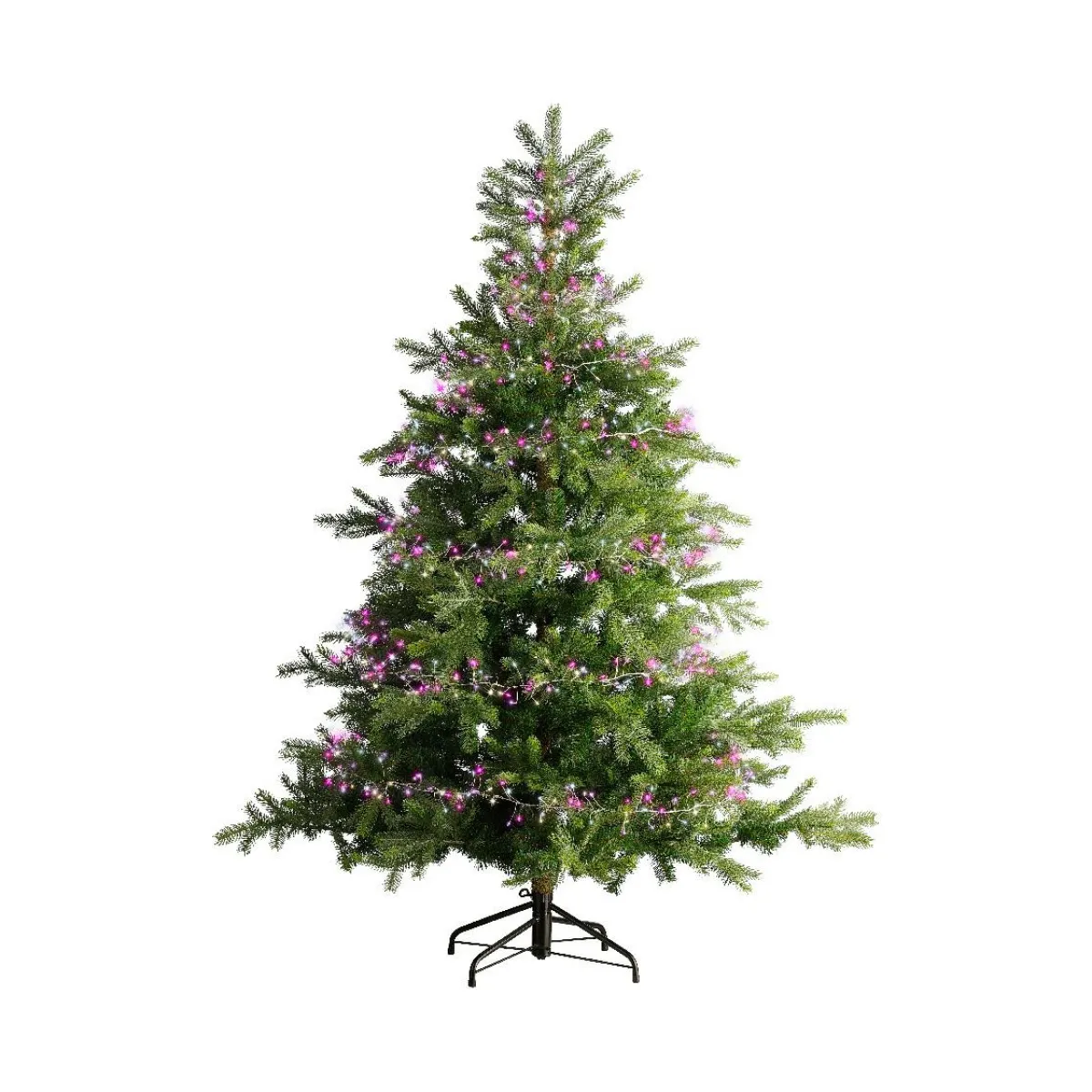 KAEMINGK Guirlande lumineuse 12 m 960 Micro LED câble argent Luxe Tricolore Rose blanc chaud et froid Tricolore Rose Blanc chaud / froid - câble argent Sale