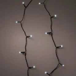 KAEMINGK Guirlande lumineuse à piles 1,70 m 24 LED câble noir Durawise Blanc froid Blanc Froid - câble noir Online