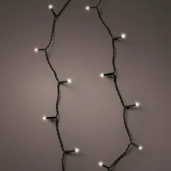 KAEMINGK Guirlande lumineuse à piles 3,50 m 48 LED câble noir Durawise Blanc chaud Blanc Chaud - câble noir Best