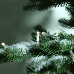 KAEMINGK Guirlande lumineuse à piles 7,10 m 96 LED câble transparent Durawise Blanc chaud Blanc Chaud - câble transparent Online