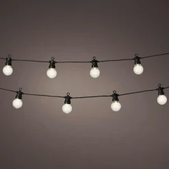 #N/A Guirlande lumineuse connectable jardin 9,5 m 20 LED Guinguette Garden Blanc chaud Online