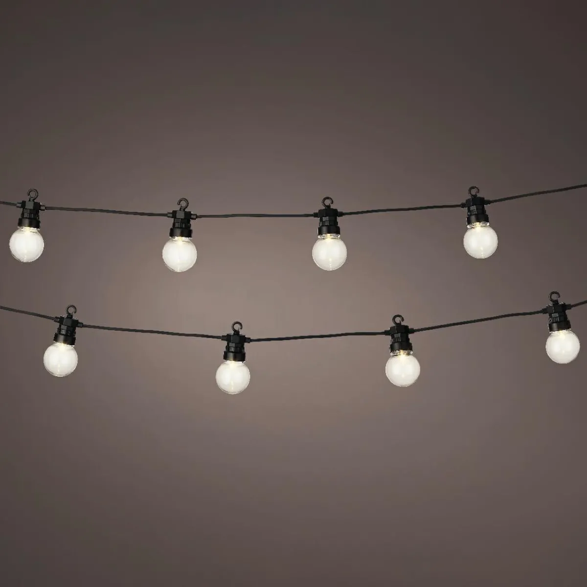 #N/A Guirlande lumineuse connectable jardin 9,5 m 20 LED Guinguette Garden Blanc chaud Online
