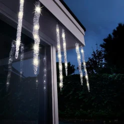 KAEMINGK Guirlande lumineuse connectable 3,60 m 60 LED Glaçons effet Flash Blanc chaud
