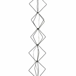 KAEMINGK Guirlande lumineuse déco à piles 1,9 m Carrés Blanc chaud Clearance