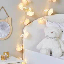 OSTARIA Guirlande lumineuse LED enfant (165 cm) Cygne he Blanc Discount