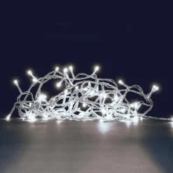 BLACHERE Guirlande lumineuse réalité augmentée 12 m 200 LED câble transparent Blanc froid Sale