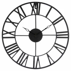 ATMOSPHERA Horloge murale en métal (D36,5 cm) Dali Noir Online