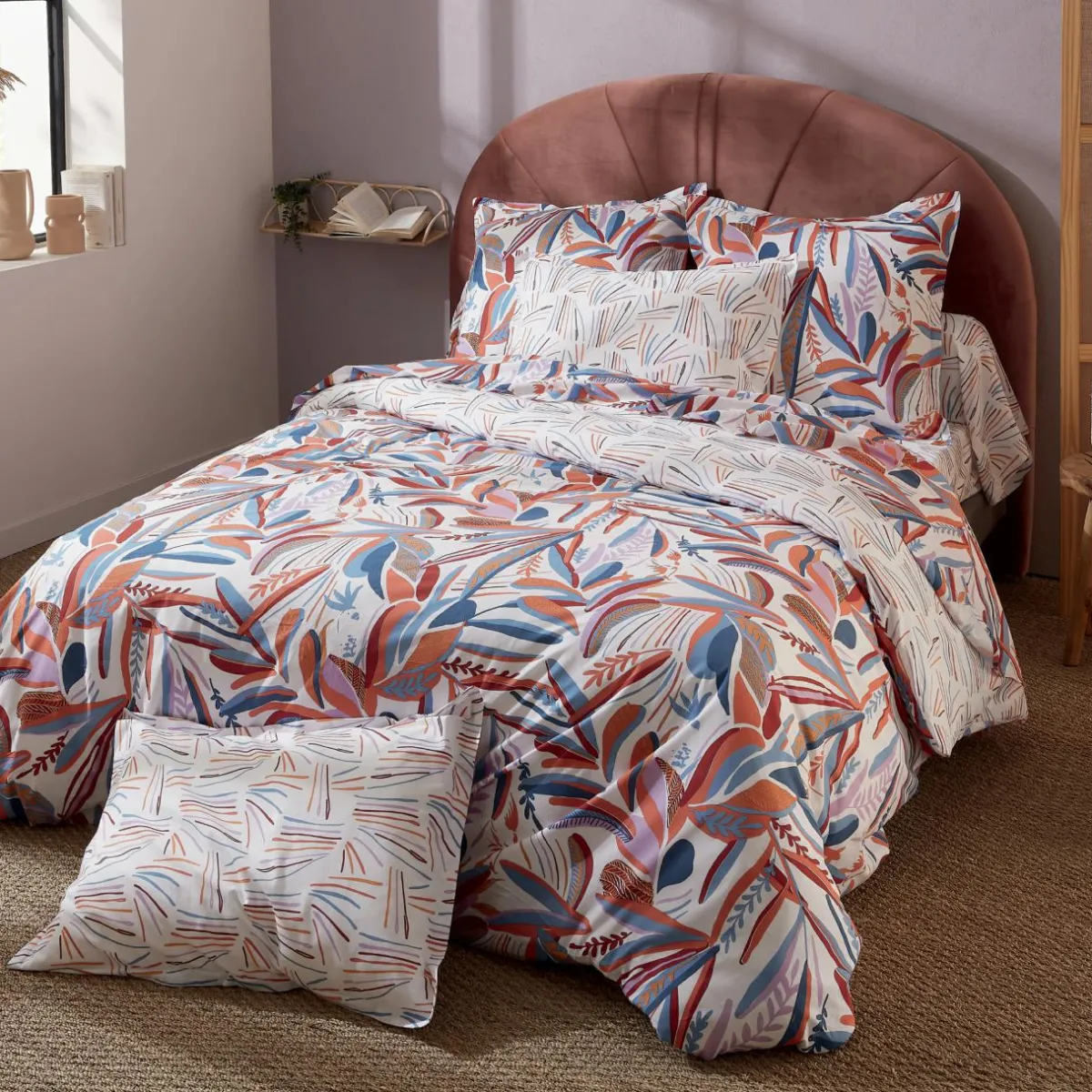 TRADILINGE Housse de couette coton (300 x 240 cm) Perroquet Salsa Multicolore Online