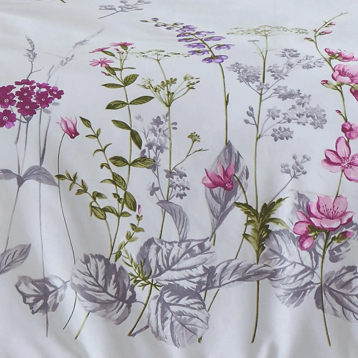 TRADI LINGE Housse de couette coton (240 x 220 cm) Pretty he Blanc Sale
