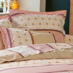 TRADI LINGE Housse de couette coton (300 x 240 cm) Inouk Rose Clearance