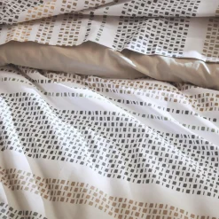 TRADILINGE Housse de couette coton (260 x 240 cm) Niagara Vert kaki Best
