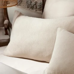 EMINZA Housse de couette coton nid d'abeille (280 x 240 cm) Eva Beige Sale