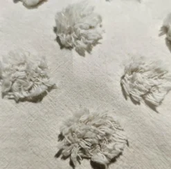 ATMOSPHERA Housse de couette et deux taies coton lavé (240 x 220 cm) Moura Ecru Sale