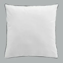DOUCEUR D'INTERIEUR Housse de couette et deux taies coton lavé (240 x 220 cm) Linette he Blanc Discount