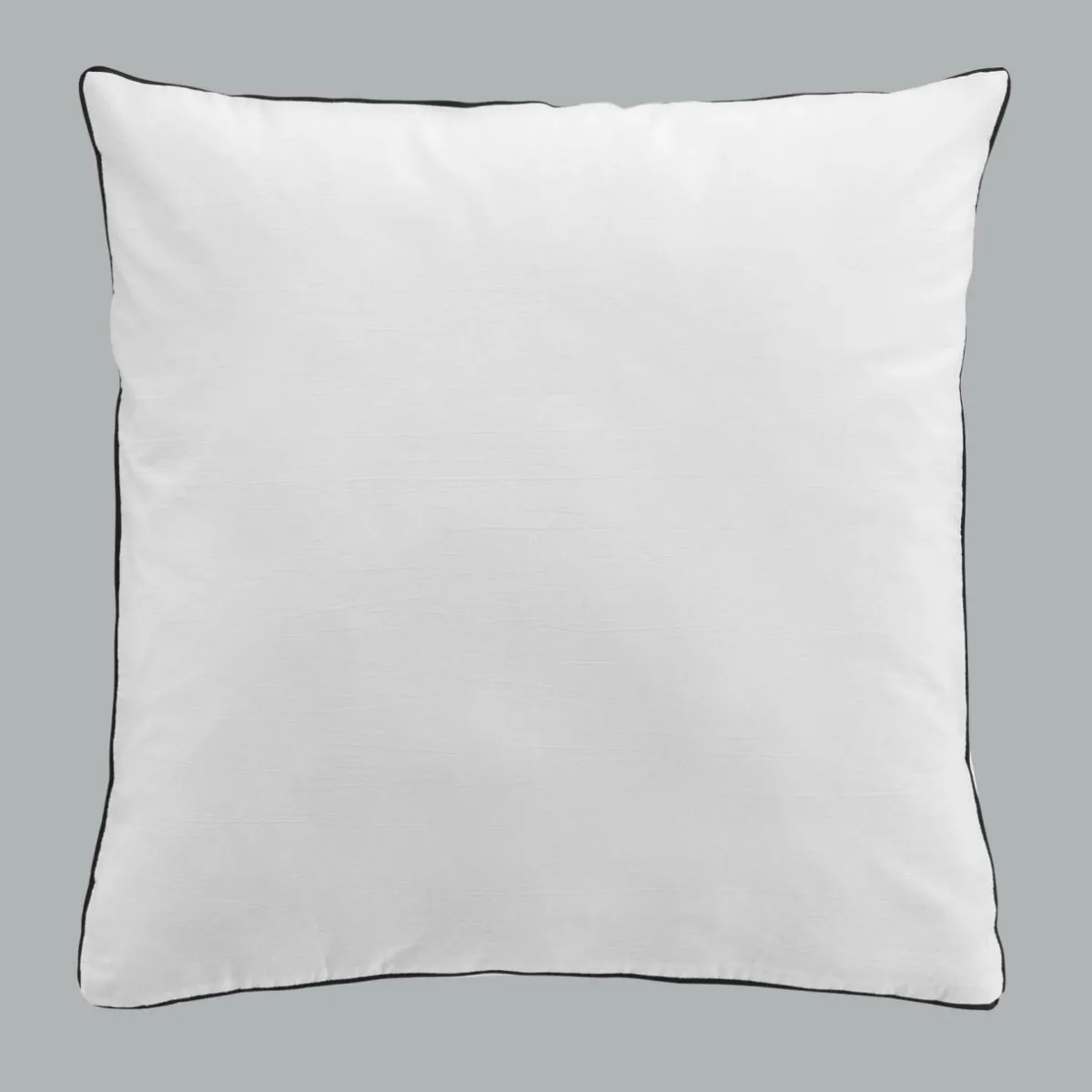 DOUCEUR D'INTERIEUR Housse de couette et deux taies coton lavé (240 x 220 cm) Linette he Blanc Discount