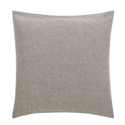 douceur d'intu017drieur Housse de couette et deux taies d'oreiller coton (260 x 240 cm) Meline Gris Anthracite Discount