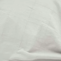 douceur d'intu017drieur Housse de couette et deux taies d'oreiller coton lavé (260 x 240 cm) Linella Blanc Discount