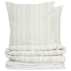 Atmosphera, cru017dateur d'intu017drieur Housse de couette et deux taies coton (260 x 240 cm) Dobby Terracotta Online