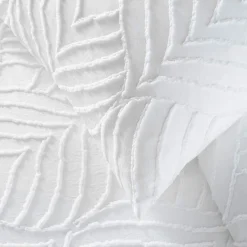 douceur d'intu017drieur Housse de couette et une taie d'oreiller microfibre (140 x 200 cm) Heltie Blanc Best