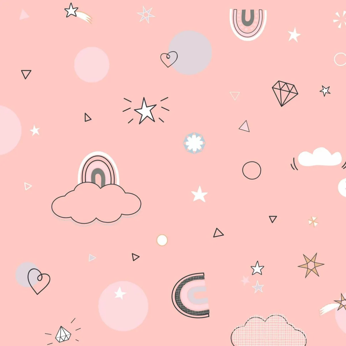 Atmosphera createur d'interieur for kids Housse de couette et une taie enfant coton (140 x 200 cm) Licorne Rose Best